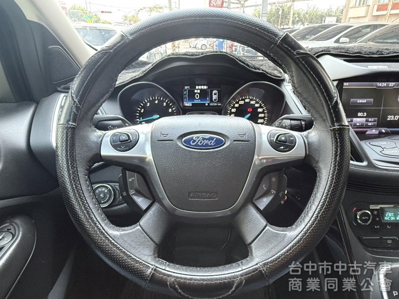 2013年 FORD KUGA 1.6 時尚經典型 原鈑件 全景天窗 電尾門 渦輪增壓 舒適與安全性兼具運動休旅