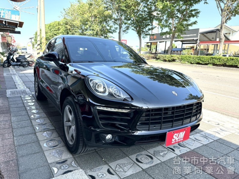 2015年式 保時捷 Macan S 2.0T 總代理 認證車 只跑11萬公里 奢豪霸氣 高貴不貴 免百萬輕鬆入主