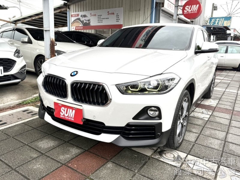 2020年式 BMW  X2 sDrive 18i M-Sport 總代理 原鈑件 僅跑6萬 稀有釋出 德系進口跨界休旅