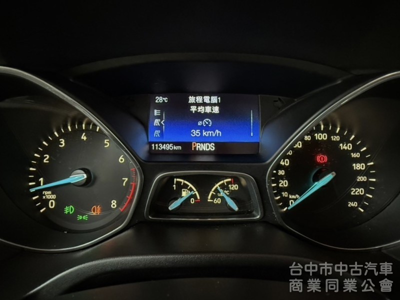 2016年 Ford Focus 5D 1.5T 汽油時尚型 原鈑件 定速 渦輪增壓 換檔撥片 省油實用 便宜輕鬆入手