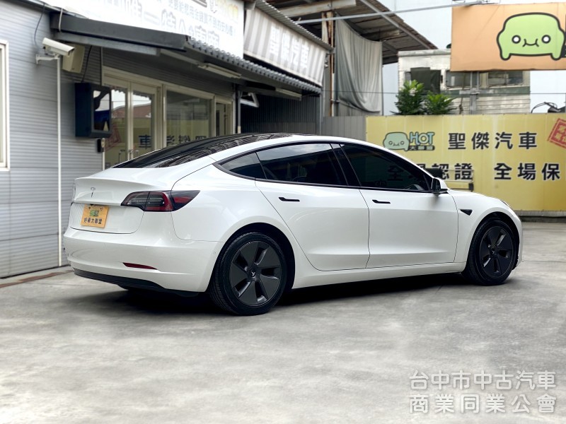 2021 Tesla Model 3 Standard Range Plus　平價入門／原鈑件／第三方認證