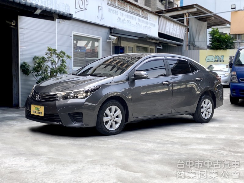 2016 Toyota Corolla Altis 1.8雅緻版　倒車顯影／好開好順／耐操省油／代步實用車