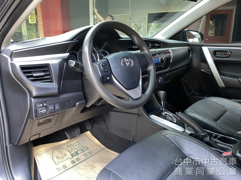 2016 Toyota Corolla Altis 1.8雅緻版　倒車顯影／好開好順／耐操省油／代步實用車