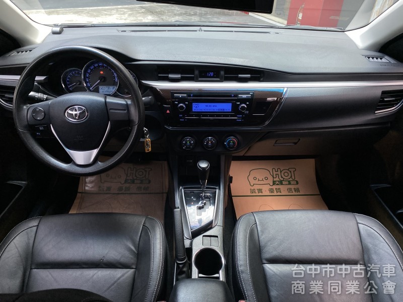 2016 Toyota Corolla Altis 1.8雅緻版　倒車顯影／好開好順／耐操省油／代步實用車