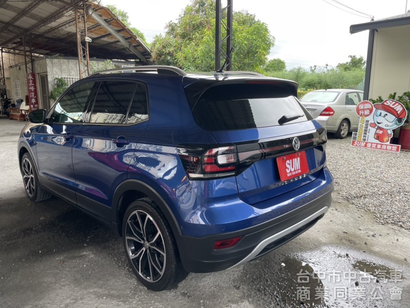 Volkswagen T-Cross 2020款 230 TSI Style Design 藍色 2020 福斯 T-C
