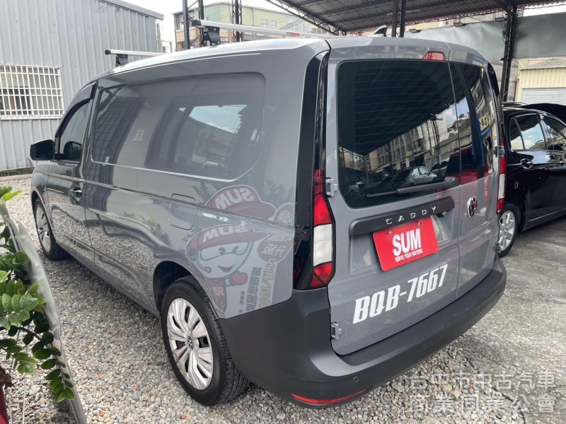 大空間合法貨車｜福斯 CADDY MAXI 手排長軸 2人座｜原廠里程保證