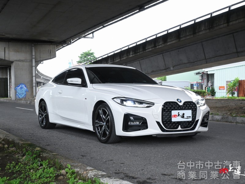 2021 BMW 4-Series Coupe 420i M Sport 白色