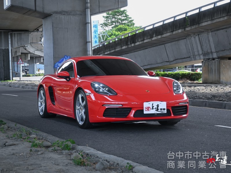 2016 Porsche 718 Cayman 2.0T 綠色