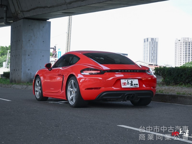2016 Porsche 718 Cayman 2.0T 綠色