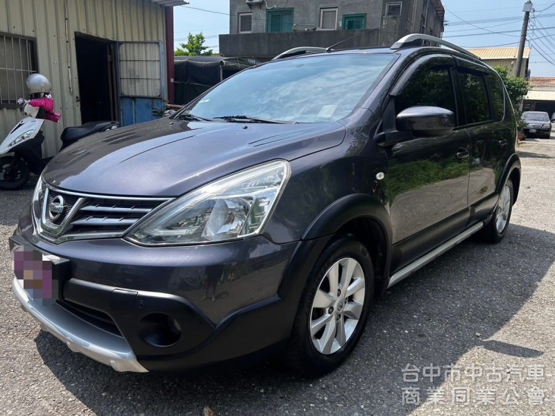 2014年 NISSAN LIVINA 1.6 I-KEY一手車 跑12萬 全車原鈑件