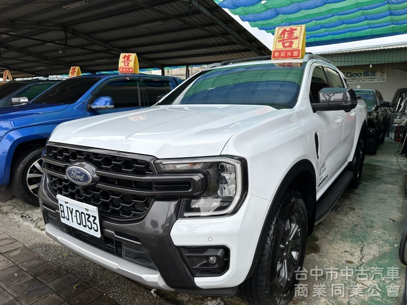 2023 福特 Ranger T9 2.0cc 跑2萬km雙渦輪 柴油貨卡