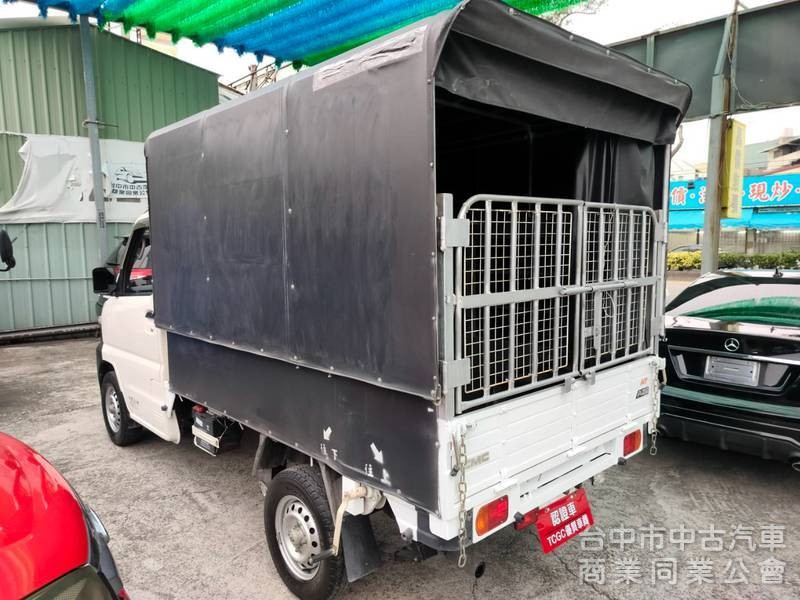 22中華菱利自排貨車A190加高帆布