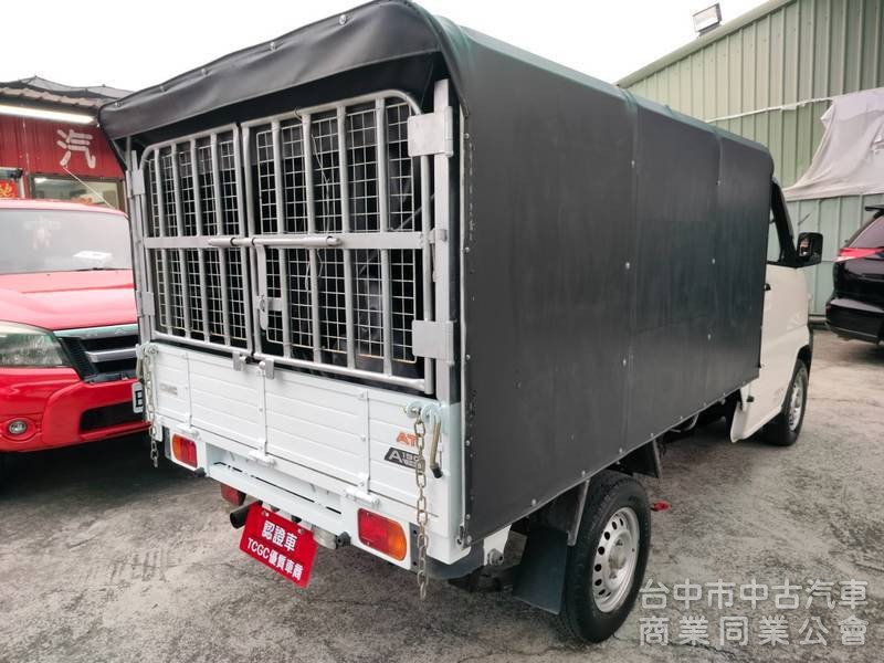 22中華菱利自排貨車A190加高帆布
